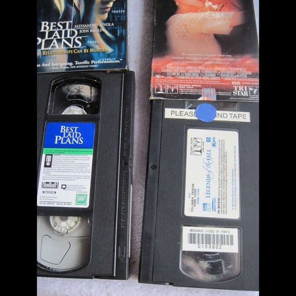 Best Laid Plans Witherspoon Legends of the Fall VHS Cassette Tape Bundle for $2 - Picture 7 of 8